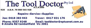 THE TOOL DOCTOR